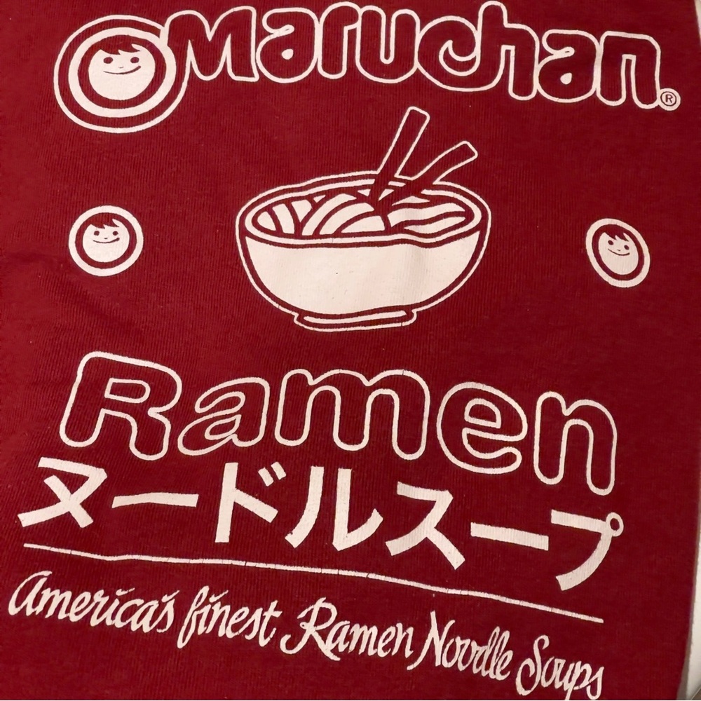Maruchan Ramen Burgundy Hoodie two sizes available